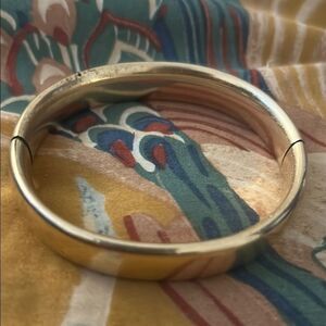 Elegant Gold Filled Bangle Bracelet